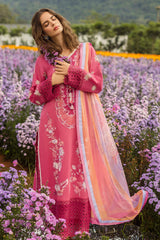The Secret Garden Hemline By Mushq Unstitched 3 Piece Summer Suit-08-A-Garden of Dreams