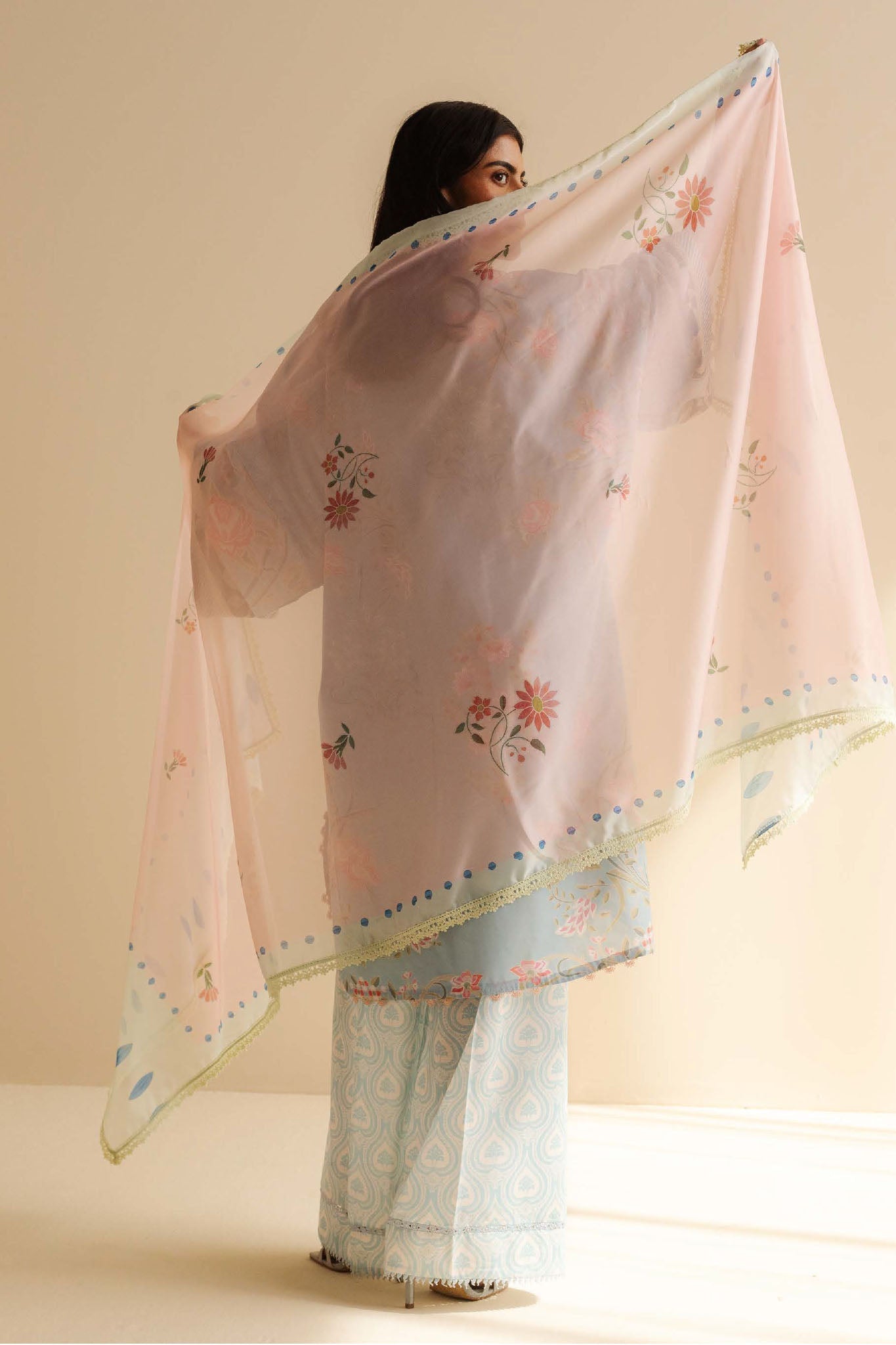 CoCo Prints By Zara Shah Jahan Unstitched 3 Piece Lawn Drop Two Collection'2025-08-B-Vara