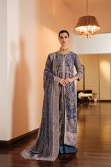 Lueur by Farasha Unstitched 3 Piece Luxury Formals Suit-08-Adeline