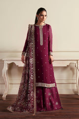 Siraya by Zarif Unstitched 3 Piece Printed Formals Suit-Zr-Sya-08-Arash
