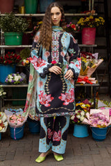 La Dolce Hemline By Mushq Unstitched 3 Piece Summer Collection-HML-08-A-Renata