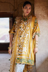 Elan Unstitched 3 Piece Luxury Lawn Suit-08-B-Aurelia