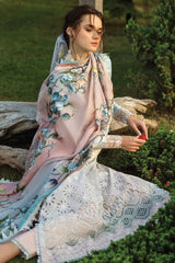 Solace OmbrÃƒÆ’Ã‚Â© By Mushq Unstitched 3 Piece Emb Chikankari Suit-08-Casa