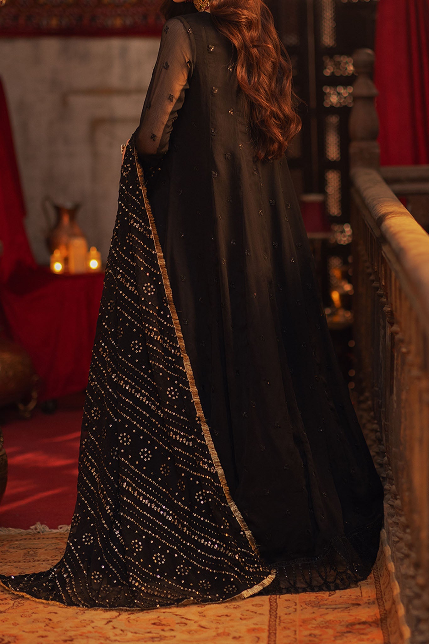 Azure Unstitched 3 Piece Luxe Festive Formals Eid Collection'2024-08-Noir Majesty