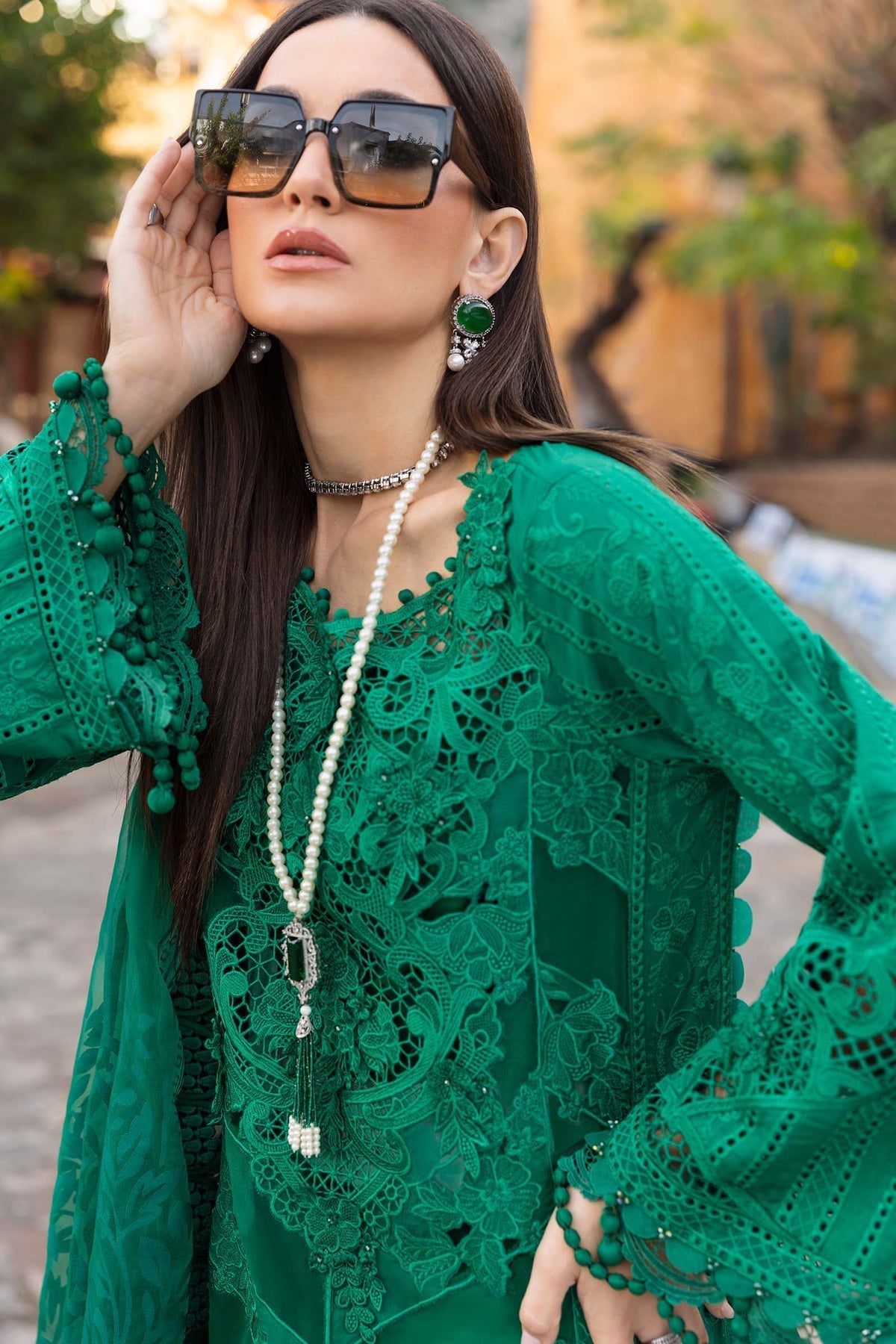 Voyage A'Luxe By Maria B Unstitched 3 Piece Lawn Collection'2025-ML-2508-B