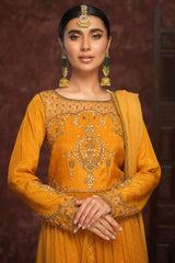 Gehna By Zaaviay Stitched Sona (Chiffon - Three Piece)