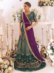 Sawariya by Roheenaz Unstitched 3 Piece Luxury Khalidar Chiffon Suit-S-08