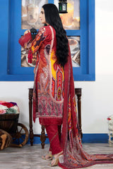 Mashaal by Riaz Arts Unstitched 3 Piece Digital Emb Khaddar Suit-MD-08