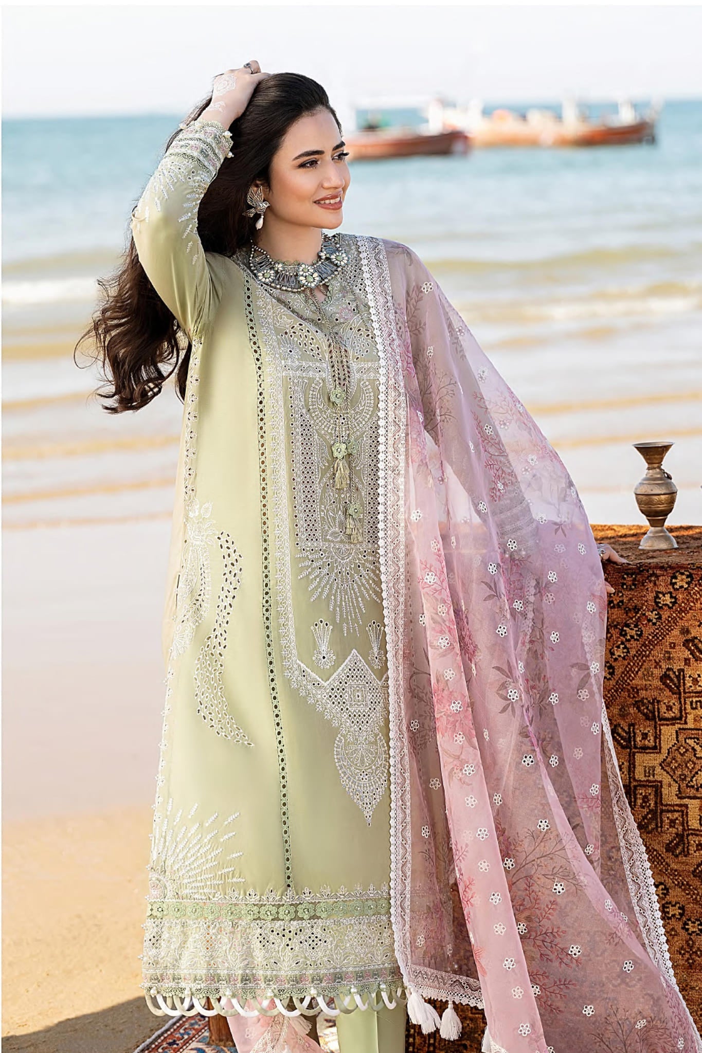 Shahkaar by Jazmin Unstitched 3 Piece Eid Festive Lawn Collection'2023-08-Taban
