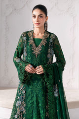 Mbroidered By Maria B Unstitched 3 Piece Wedding Suit-BD-3008