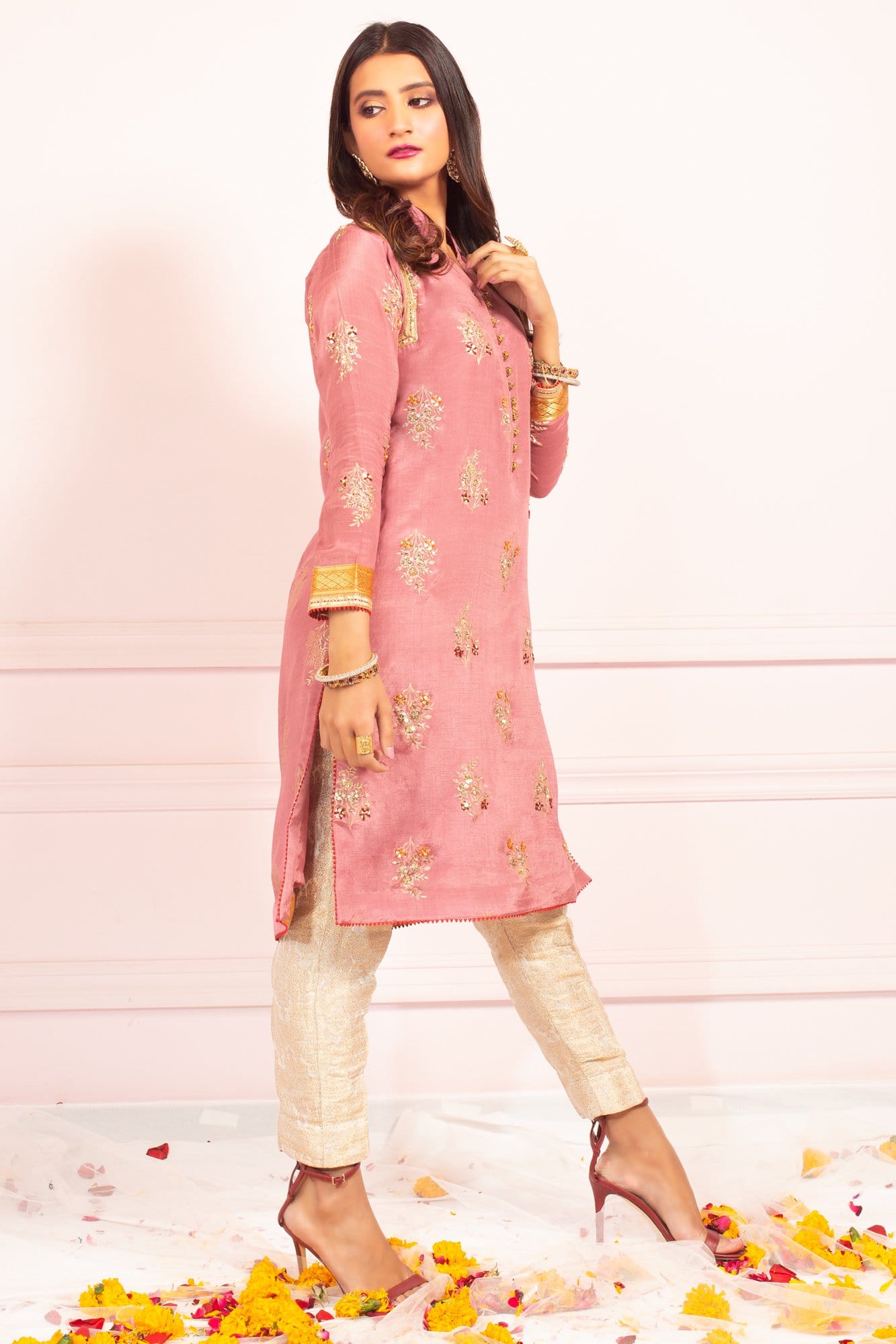 Soughaat By Zaaviay Stitched Palki (Kurti Only)