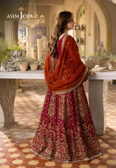 Asim Jofa Khwab-e-Naubahar Ajnb-10 Embroidered Chiffon 3 Pcs