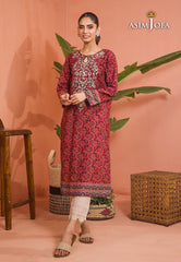 Asim Jofa Gul Rung Pret Collection Ajgr-04 Embroidered Cotton Silk 1 Pc