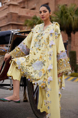 Elan Unstitched 3 Piece Luxury Lawn Suit-09-A-Amara