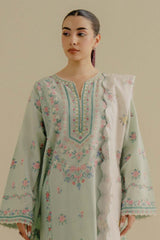 COCO By Zara Shah Jahan Unstitched 3 Piece Lawn Drop 2 Suit-09-A-Zeest