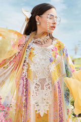 M.Prints By Maria B Unstitched 3 Piece Spring Summer Collection'2025-09-A