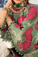 M Prints By Maria B Unstitched 3 Piece Luxury Emb Lawn Eid 2 Edit Collection'2024-MPT-2209-A