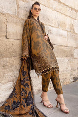 M Prints By Maria B Unstitched 3 Piece Cambric Fall Edit Suit-MPT-2309-A