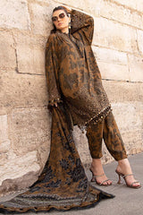 M Prints By Maria B Unstitched 3 Piece Cambric Fall Edit Suit-MPT-2309-A