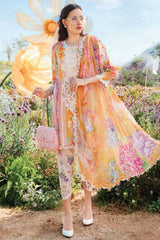 M.Prints By Maria B Unstitched 3 Piece Spring Summer Collection'2025-09-A