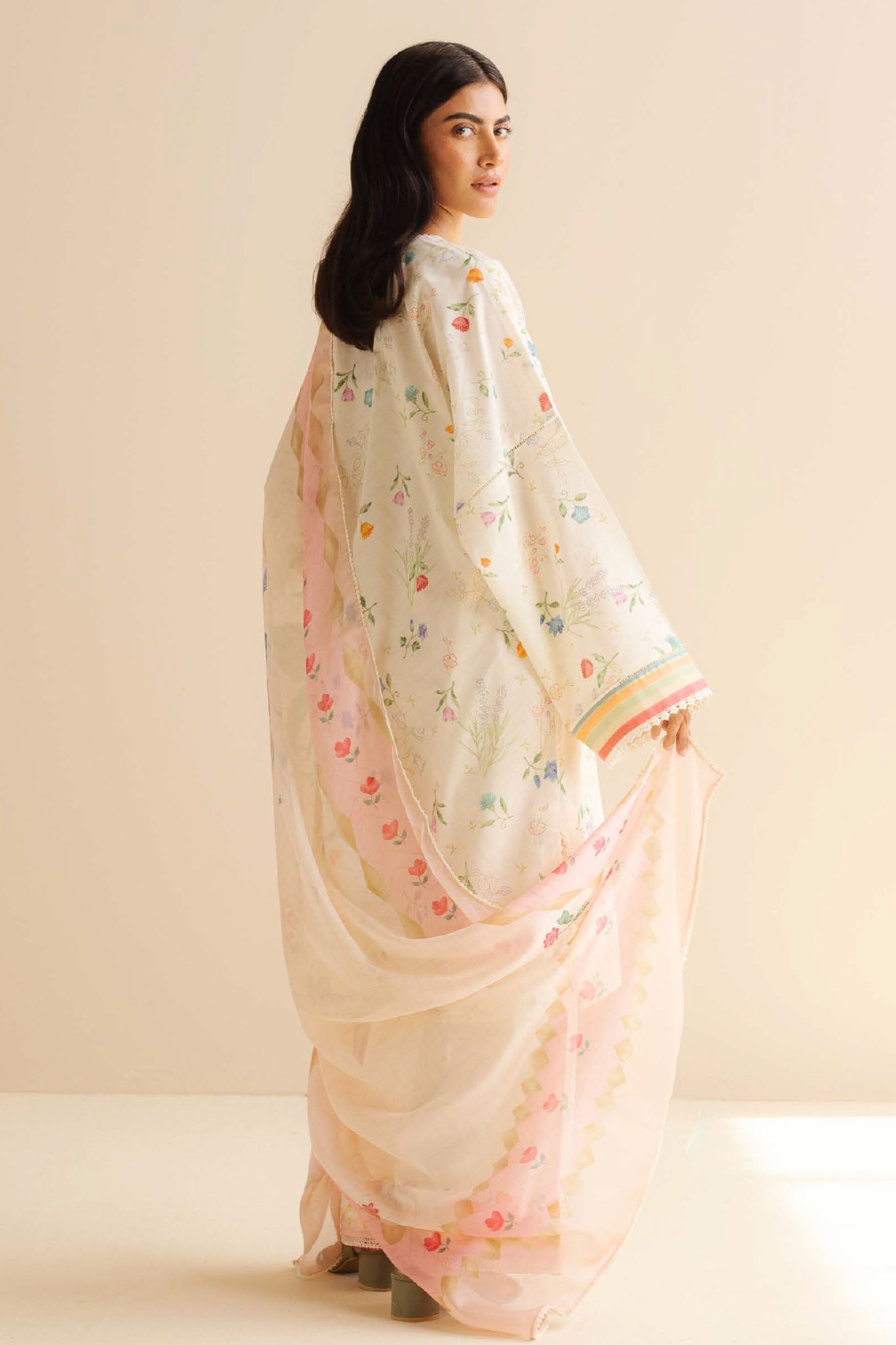 CoCo Prints By Zara Shah Jahan Unstitched 3 Piece Lawn Drop Two Collection'2025-09-B-Kaia