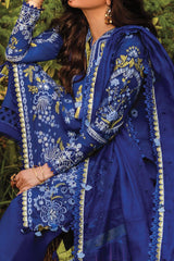 Siraa Lawn By Sadaf Fawad Khan Unstitched 3 Piece Emb Lawn Vol-02 Suit-09-Dalia-A