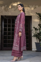 Bahar By Farasha Unstitched 3 Piece Emb Lawn Edit-II Collection-09-Dusty Rose