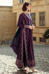 Broadway By Mushq Unstitched 3 Piece Winter Suit-MWI-09-Endless Passion