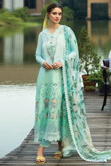 Solace OmbrÃƒÆ’Ã‚Â© By Mushq Unstitched 3 Piece Emb Chikankari Suit-09-Famiglia