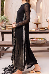 Ensembles By Azure Unstitched 3 Piece Festive Formals Eid Edit Suit-09-Starry Bliss