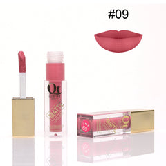 Quetee Beauty Golden Lip Gloss #09