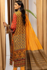 Zarki's by Riaz Arts Unstitched 3 Piece Printed Kundan Sateen Suit-KS-09