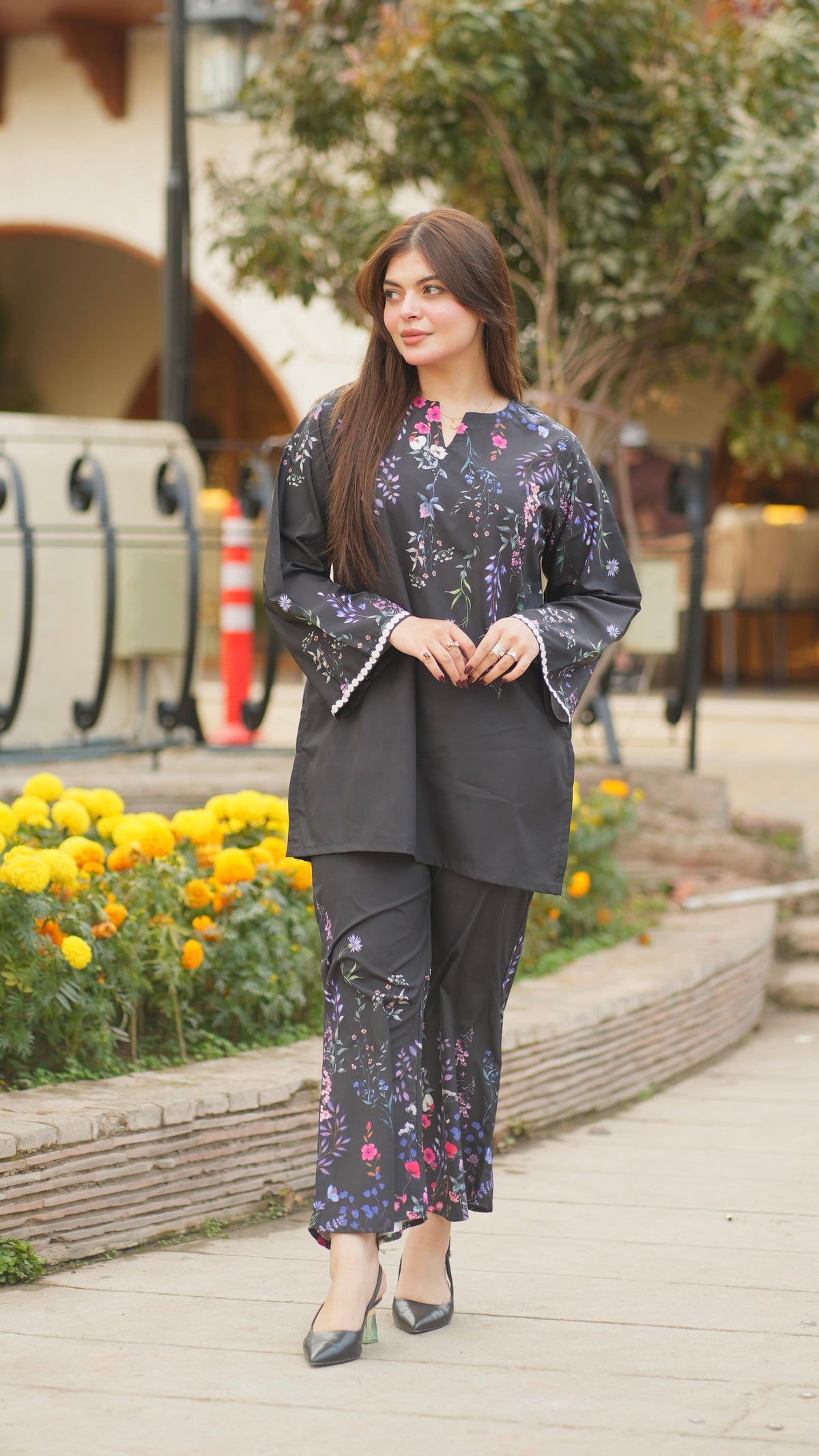Dhaga Stitched 2 Piece Crepe Collection'2025-Jugnu