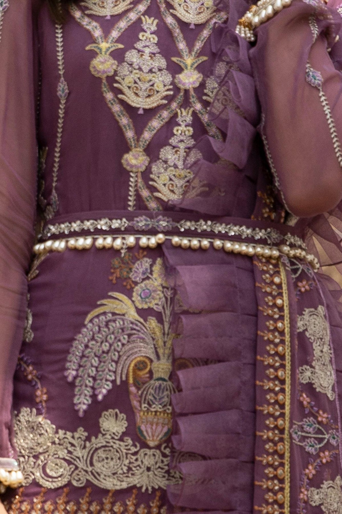 Parishey By Zaaviay Stitched Riha B Belt