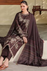 Meline By Farasha Unstitched 3 Piece Premium Viscose Collection'2025-09-Autumn Rose