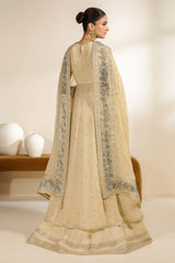 Meraki By Zarif Unstitched 3 Piece Luxury Formals Chiffon Edit Suit-ZR-MEK-09-DARYA