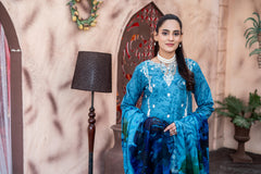 Dressline Al Umer Textile New Stitched Fancy Emb Chikankari Lawn Fancy Printed Dupatta Collection