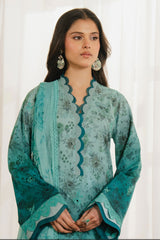 Armelia by Ayzel Unstitched 3 Piece Printed Lawn Collection-AL-V1-09-Esmera