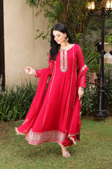 Manahils Stitched Formals Kurti 123
