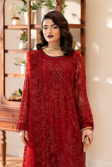 Azul By Yashfa Studio Unstitched 3 Piece Luxury Formals Suit-GULRU