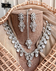 Made For Her-Celeste Zircon Necklace Set - KIA1225