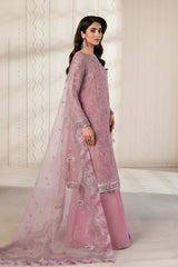 Bayaan By Zarif Unstitched 3 Piece Luxury Chiffon Edit Suit-03-Siyaan