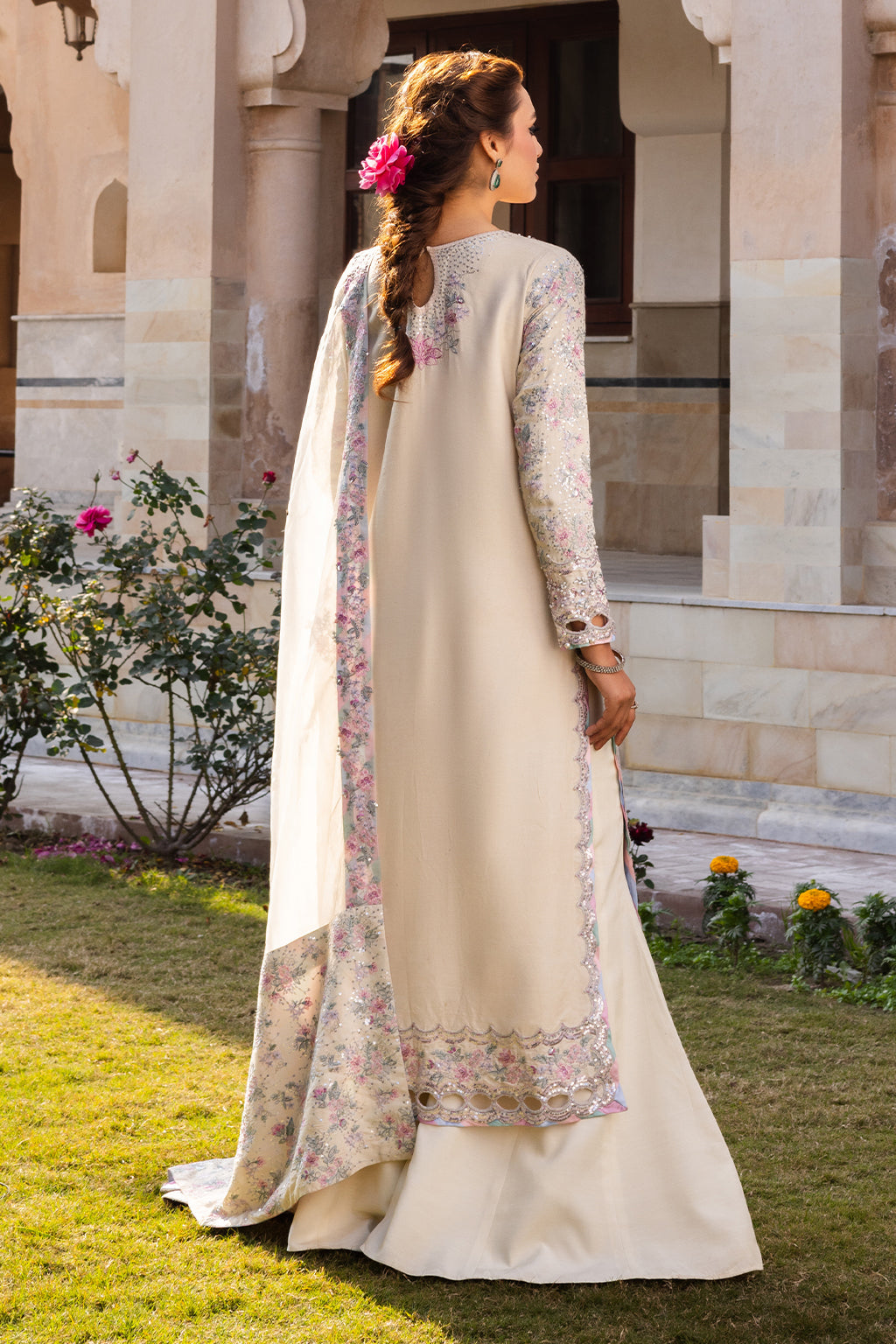 Jahan By Meeral Unstitched 3 Piece Formals Collection'2025-HOOR