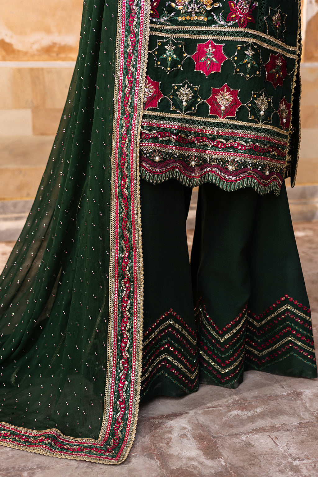 Jahan By Meeral Unstitched 3 Piece Formals Collection'2025-SANDALI