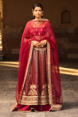 Jahan By Meeral Unstitched 3 Piece Formals Collection'2025-GULAAL
