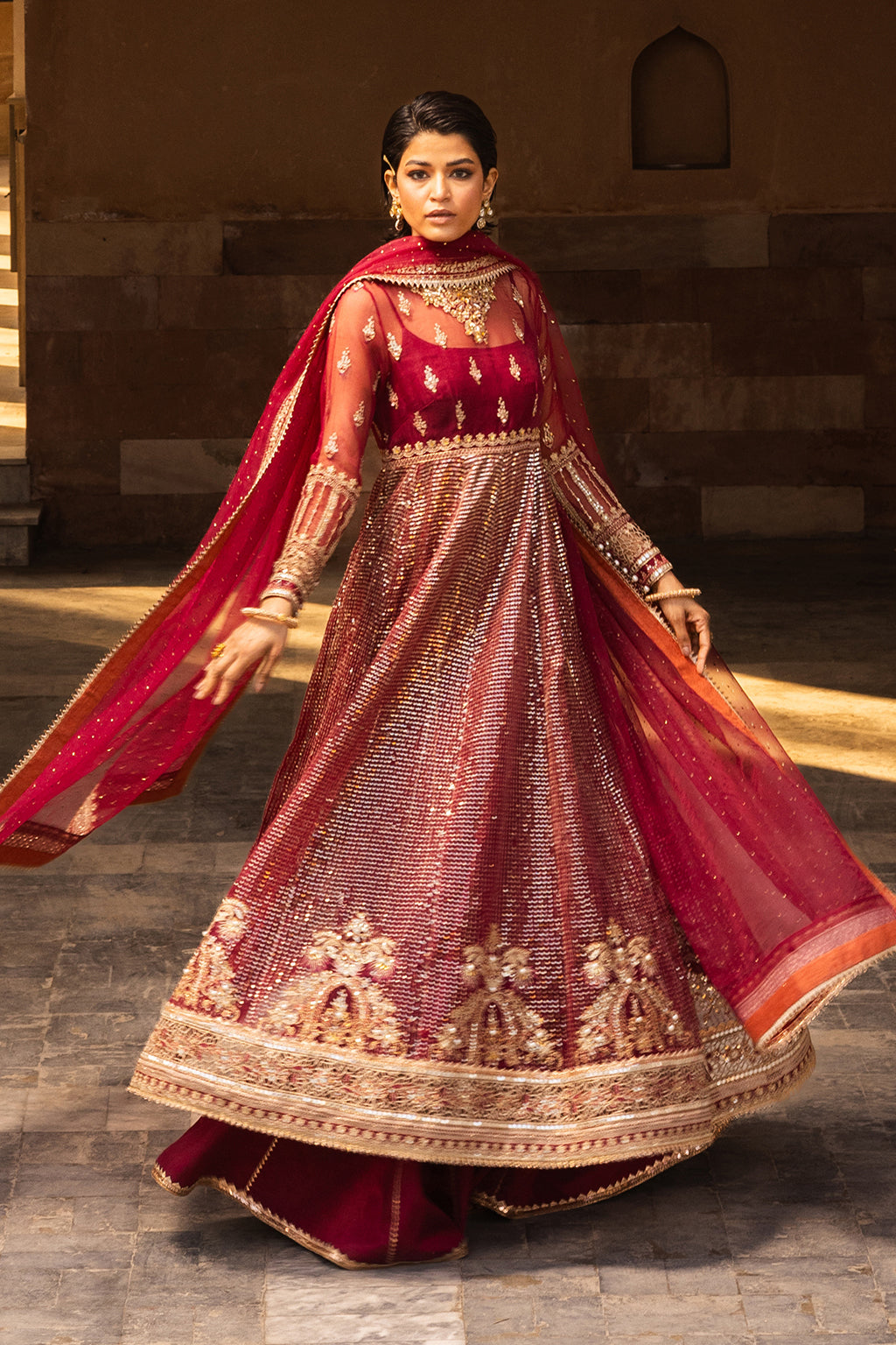 Jahan By Meeral Unstitched 3 Piece Formals Collection'2025-GULAAL