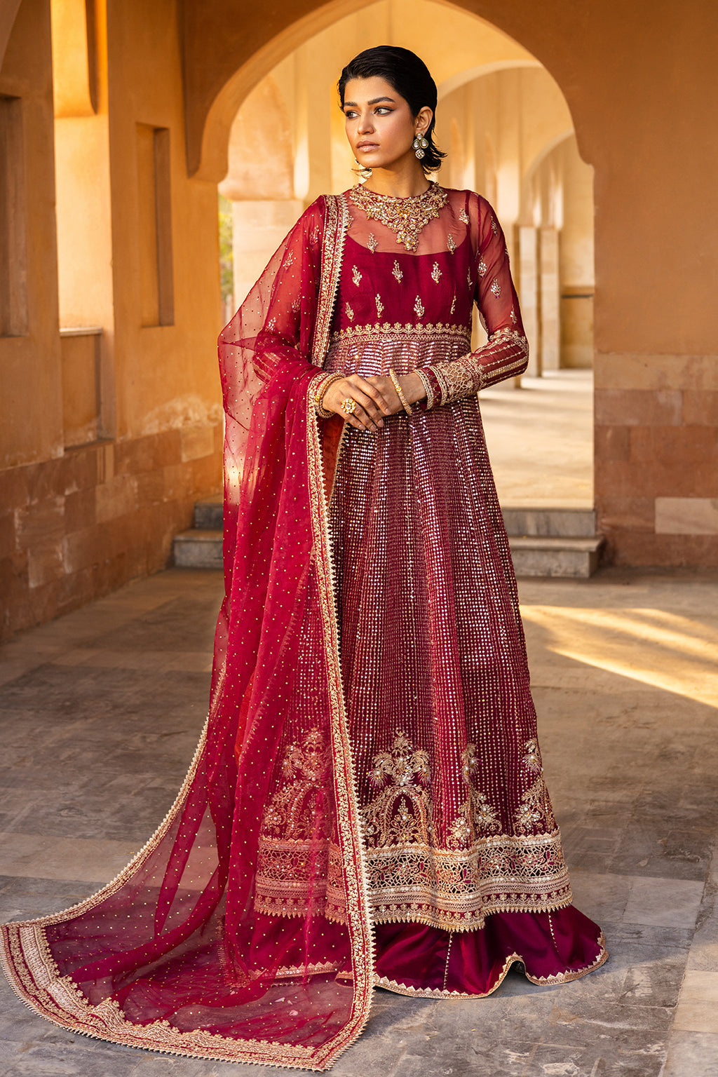 Jahan By Meeral Unstitched 3 Piece Formals Collection'2025-GULAAL