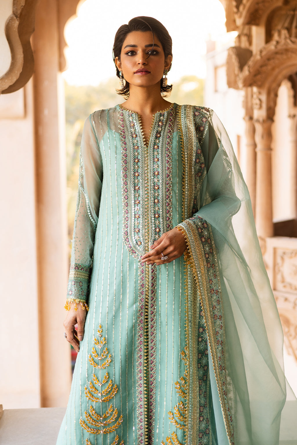 Jahan By Meeral Unstitched 3 Piece Formals Collection'2025-BAREEN