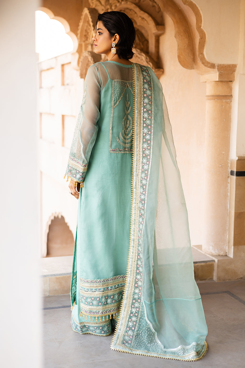 Jahan By Meeral Unstitched 3 Piece Formals Collection'2025-BAREEN