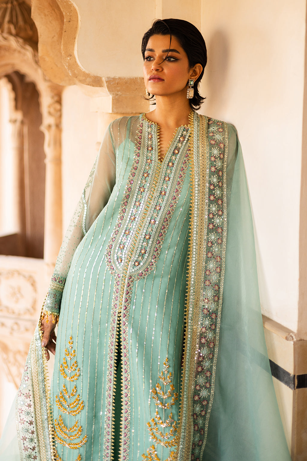 Jahan By Meeral Unstitched 3 Piece Formals Collection'2025-BAREEN